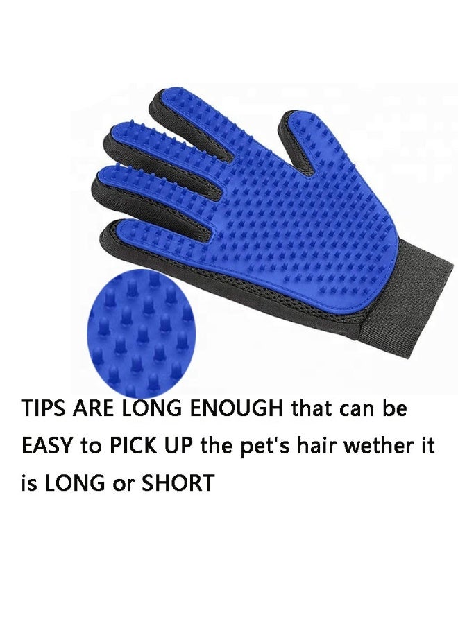 قفاز تنظيف الحيوانات الأليفة اللطيف – أداة إزالة الشعر والتدليك للقطط والكلاب - Image 3